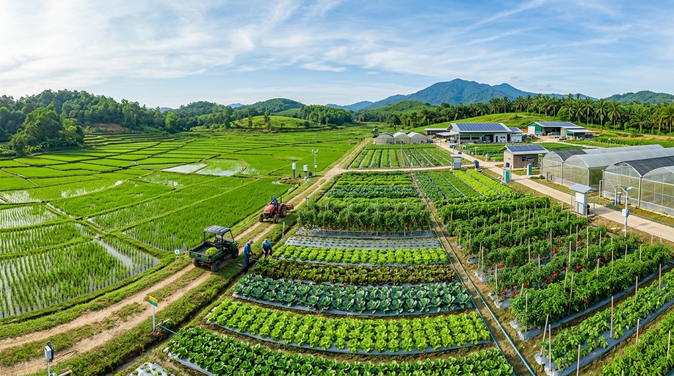 Lahan Pertanian Mekarsari Agro